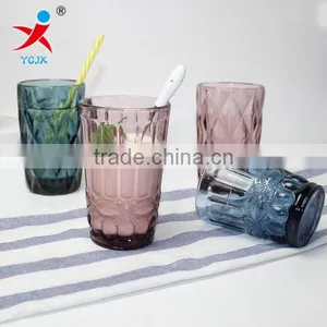 High Quality Beer Cup Glass Cup Coloured Glass Cup thumbnail-1