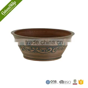 Round Coloful Hotel Decorative Large Tree Planter Pot thumbnail-5