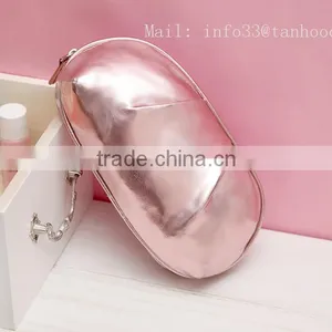 TANHOOO Personalized Cosmetic Bags Pink Bulk Cosmetic Bags Production Emboss or Printing thumbnail-3