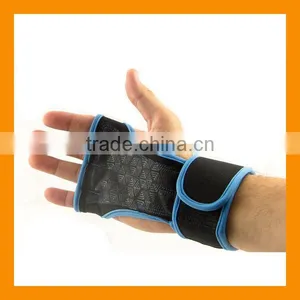 Weight Lifting Gymnastic Hand Leather Reinforced Grip Glove For Gymnastics thumbnail-1