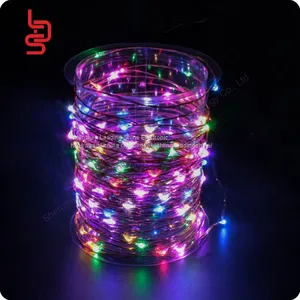 Waterproof Led Soft Copper Wire Christmas Tree Decoration Light Light Set Firefly Rice Smd Light String thumbnail-2