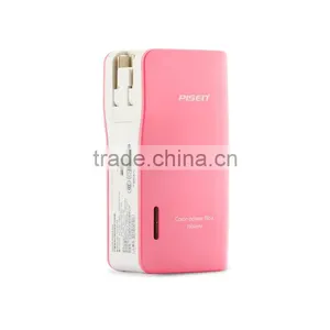 Portable Power Bank Wall Charger With Foldable Plug thumbnail-1