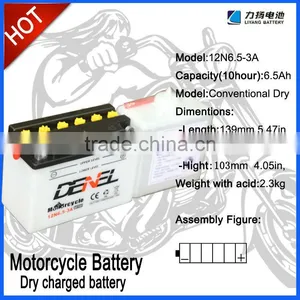 12V 6.5Ah Motorcycle/Electric Scooter Battery thumbnail-1