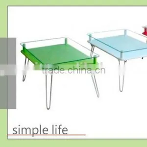 Modern Colorful Folding Mdf Coffee Table, Gloss Coffee Table, Folding Coffee Table thumbnail-6