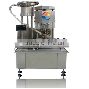 Full-automatic Rotary Aluminium Cap Capping Machine / Capper thumbnail-1