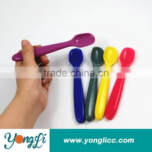 Hot Sale Cheap Silicone Baby Spoons Set Disposable Baby Spoon thumbnail-1