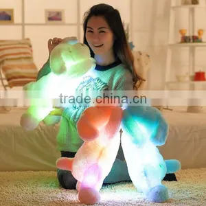 LED Night Light Up Plush Dog Toys thumbnail-2