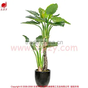 Manufacturing Ficus Silk Tree Artificial Plant Tree Large Outdoor Bonsai Tree for Garden Decoration thumbnail-1