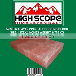 HIMALAYAN PINK SALT COOKING BLOCK SIZE 12X8X2 INCHES thumbnail-1