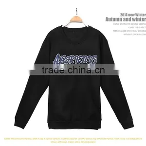 Printing Logo Custom Man Sweatshirt Without Hood thumbnail-3