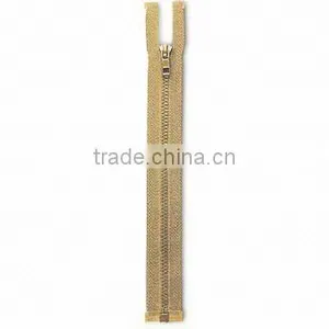 3# Plastic Zipper Golden Teeth O/E A/L Slider thumbnail-1