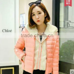 GZY Coat Female Winter Fashion Slim Mixed Model China Cheap 2017 Europe Anti-wrinkle Warehouse Cheap Delivery thumbnail-1