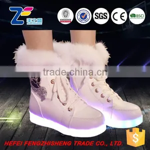 HFR-TS-13-3 2015 Women Winter Yeezy Shoelace Aglets Round Boots thumbnail-1