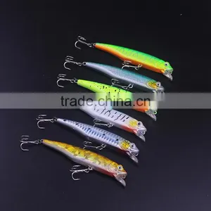 10cm 3d Eyes Life-like Bass Pike Swimbait Shad Tackle Minnow Plastic Fishing Lure Bait Hard thumbnail-2