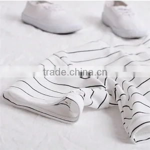 Wholesale Girls Striped Clothing Sets Jersey Sports Casual Clothing Sets thumbnail-5