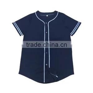 Quick Dri-Fit Unisex Baseball T Shirt Baseball Tops Custom Blank Baseball Jersey Plain Baseball Tee Shirts Wholesale thumbnail-5