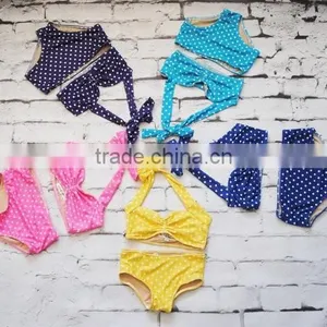 Amercian Girl Summer Beach Wear Bikini Two Piece Swimsuit Kids Beautiful Model Dresses thumbnail-2