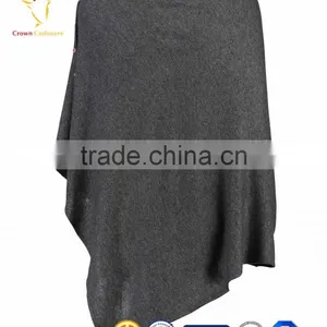 Colors Bottom Design Womens Knitted Wool Capes and Ponchos thumbnail-6