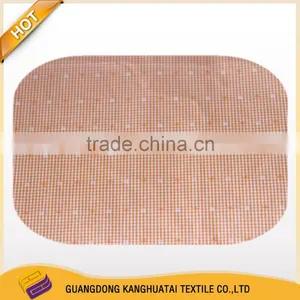 100% Yarn Dyed Flower and Plaind Cotton Fabric thumbnail-2