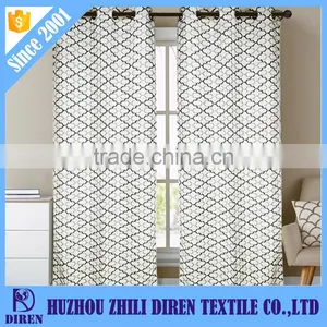 2017 Hot Sale Simple Design Half Shading Window Curtains for Living Room thumbnail-1