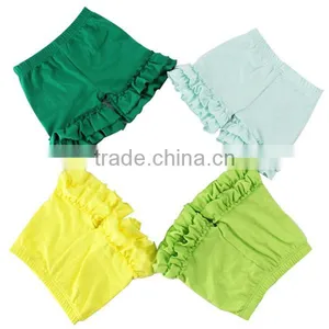 Best-selling Boutique Baby Clothing Infant&toddler Clothing Baby Icing Ruffle Raglan Baby Shorts thumbnail-1
