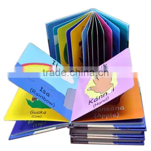 Board Book Binding Children Carton Book Printing 4/4C Card Paper Book Printing thumbnail-2