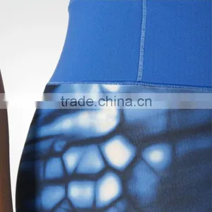 Custom Hot Sale Leggins Printed Yoga Sports Tights Womens Fitness Capris thumbnail-6
