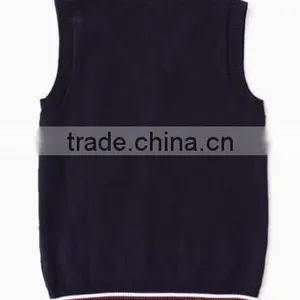 China Best Price Two Color 2017 Man Sweater Vest for Wholesale thumbnail-3
