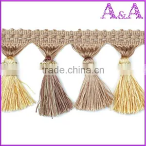 2016 Custom Wholesale Newest Style Fashion Genuine Leather Tassel Fringe thumbnail-2