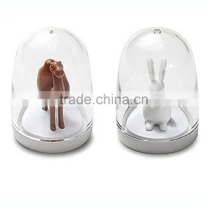 4PCS Kitchen Supplies Bottle Seasons Spice Seasoning Salt Pepper Shaker Condiment Shaker Container Animals Bottle KC1128 thumbnail-4