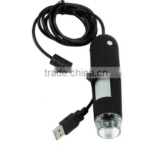 Portable USB 2.0 1.3MP 400X Digital Microscope With 8-LED Illumination thumbnail-3