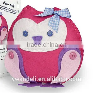 Poppet Bag, Adult Needle Craft Bag, DIY Felt Sewing Bag for Adult Kids Art Toy thumbnail-4