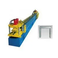 15KW Door Frame Roll Forming Machine, Hydraulic Automatic Cutting thumbnail-1