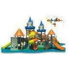 Solid Backyard Safe Outdoor LLDEP Plastic Kids Castle Playground Equipment thumbnail-1