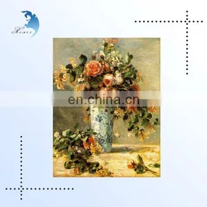 New Arrival Canvas Flower Oil Painting For Wall Decoration thumbnail-1