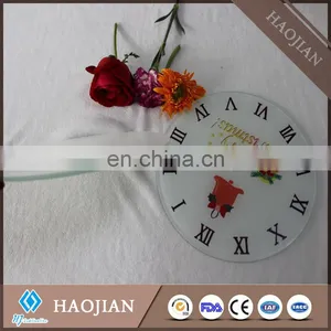Sublimation Blank Tempered Glass Clock Face,smooth Surface With White Coating ,round Shanpe thumbnail-3