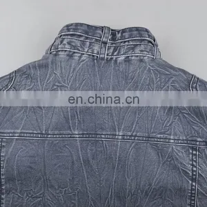 2017 Latest Design Mens Handsome Motrocycle Soft Thin Leather Jacket thumbnail-6