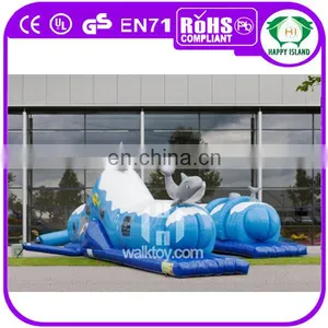 HI Factory Price Large Inflatable Tunnel Animal Game for Adult thumbnail-2