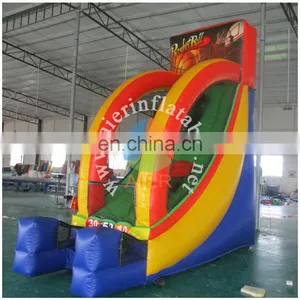 2016 Aier 3 Hoops Inflatable Basketball Hoop, Kids Basketball Shoot Sport Game thumbnail-2