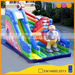 AOQI Giant Commercial Use Crazy Fun Amercian Football Inflatable Slide From China thumbnail-1