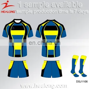 Healong Dye Sublimated Digital Printing High Top Rugby Boots thumbnail-2