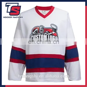 Custom Embroidery Jersey Wholesale Sublimation Custom Design Hockey Jersey Nhl Team Ice Hockey Wear thumbnail-5