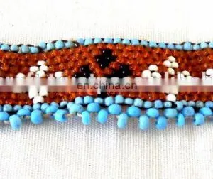 Afghani Handmade Necklace-Vintage Beaded Necklace thumbnail-5
