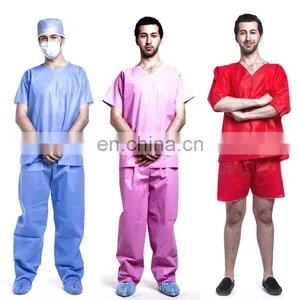 Scrub Suit - Grey's Anatomy Men's Scrub Top thumbnail-3