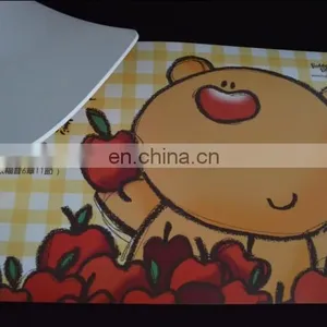 Both Sides Laminated Placemat Plastic Dining Table Mat Pad thumbnail-2