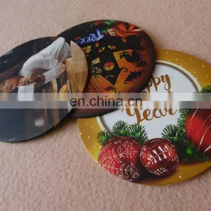Full Color Printing Drink Beer Silicone Cup Coaster Set for Promotion thumbnail-3