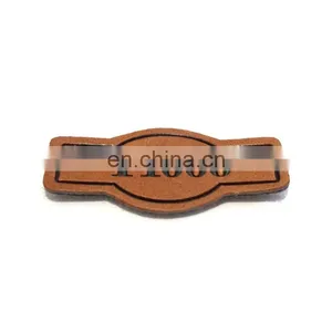 Customized Leather Clothing Labels Leather Patches, Leather Labels With Customized Jeans Leather Patch thumbnail-5