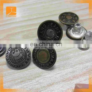Custom Black Jeans Buttons thumbnail-1