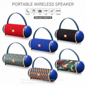 M218 Portable Creative Bluetooth Speaker Cloth Art Gift Outdoor Portable Mini Plug-in Card Bluetooth Speaker thumbnail-1