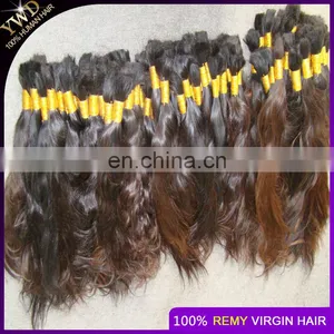 8A1KG Russian Virgin Hair Straight Human Hair Bulk No Weft Bulk For Braiding Peerless Virgin Hair Natural Brown Color thumbnail-4